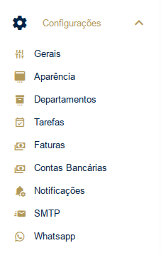 Configurações painel Fácil